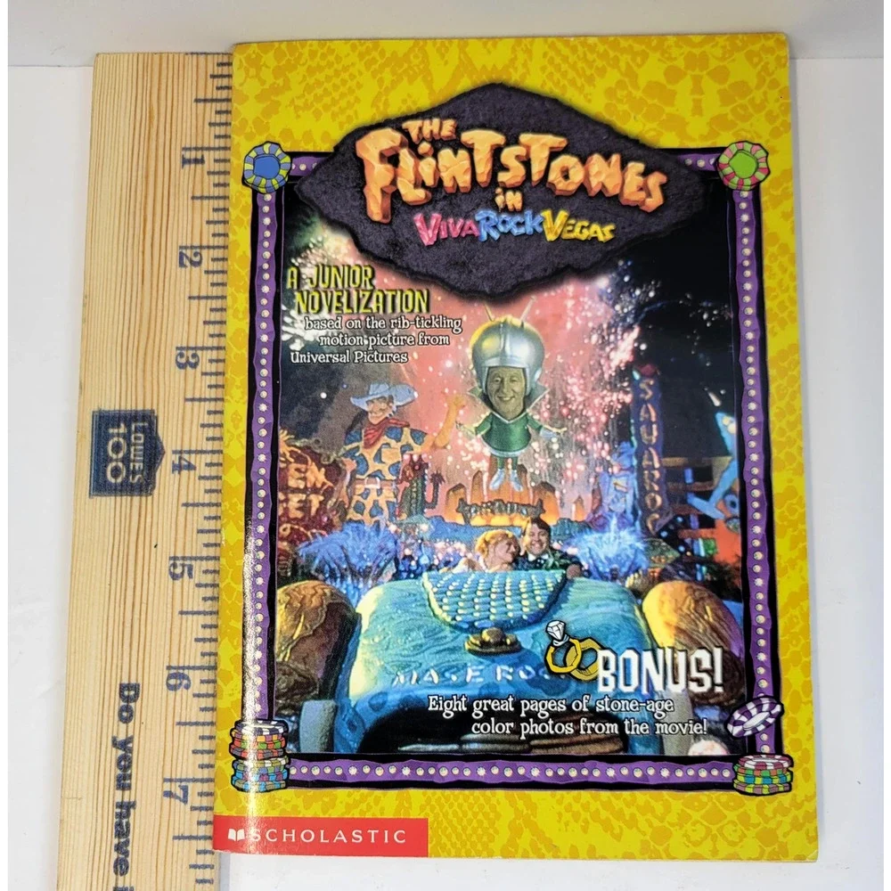 The Flintstones In Viva Rock Vegas‎ Junior Novelization Miles Scholastic PB Kids